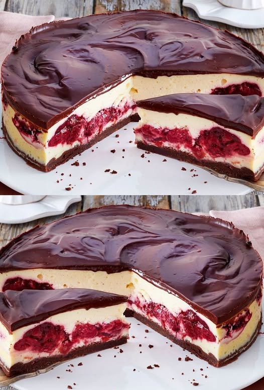 Tarte au fromage noire des Fêtes irrésistible que tout le monde adore !