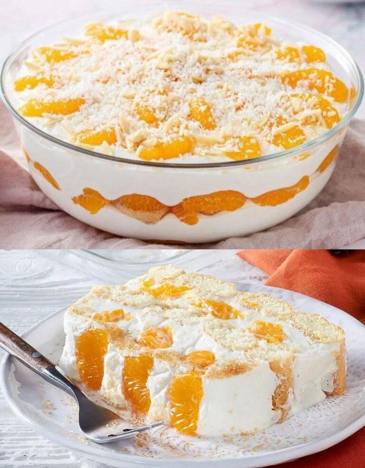 Tiramisu aux mandarines prêt en 5 minutes, à faire 2 fois par semaine