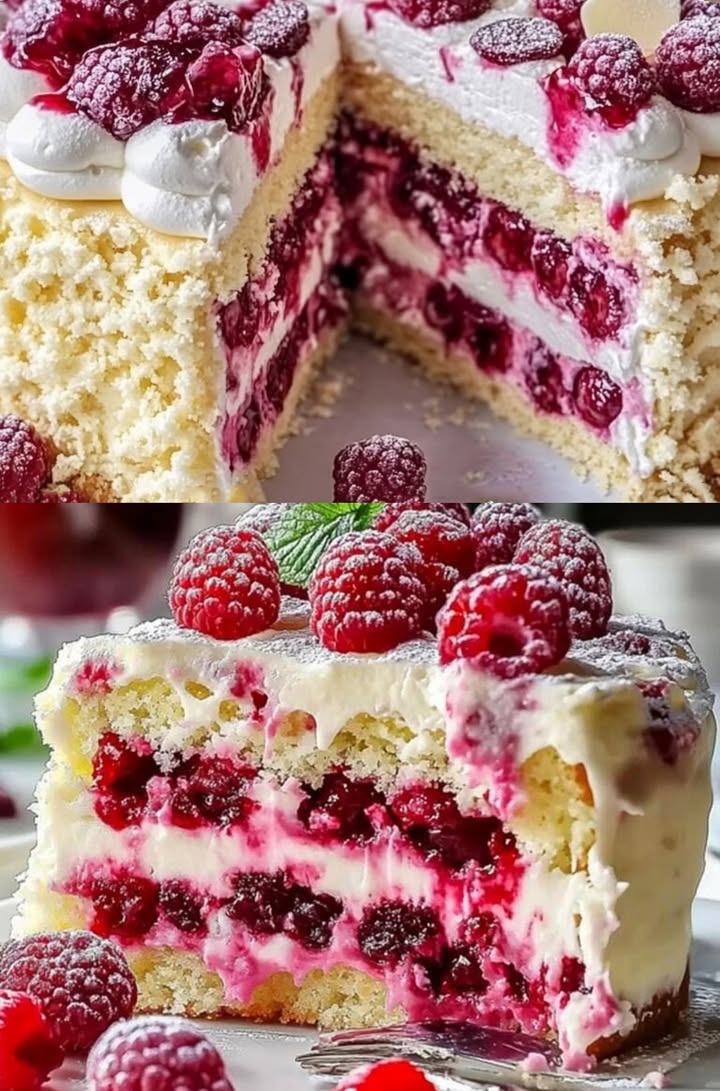 Tout le monde dans ma famille croyait que je l’avais acheté : le gâteau framboise-Raffaello qui dépasse toutes les attentes !