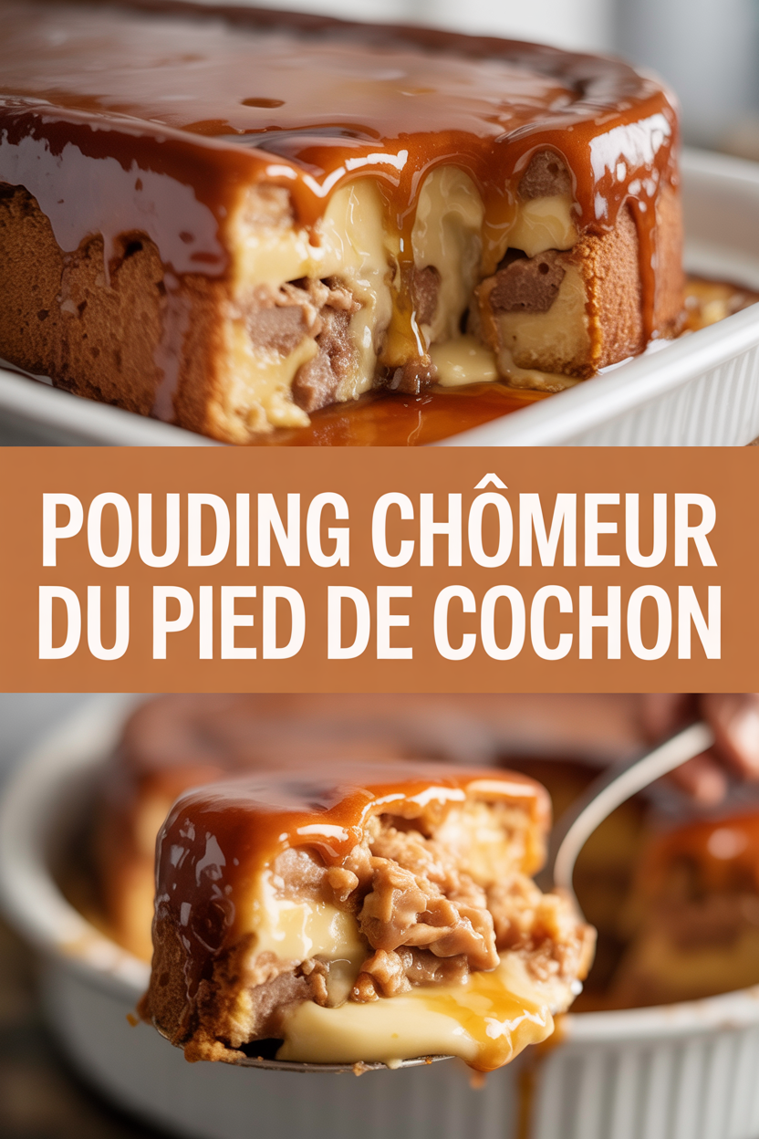 Pouding chômeur du Pied de Cochon