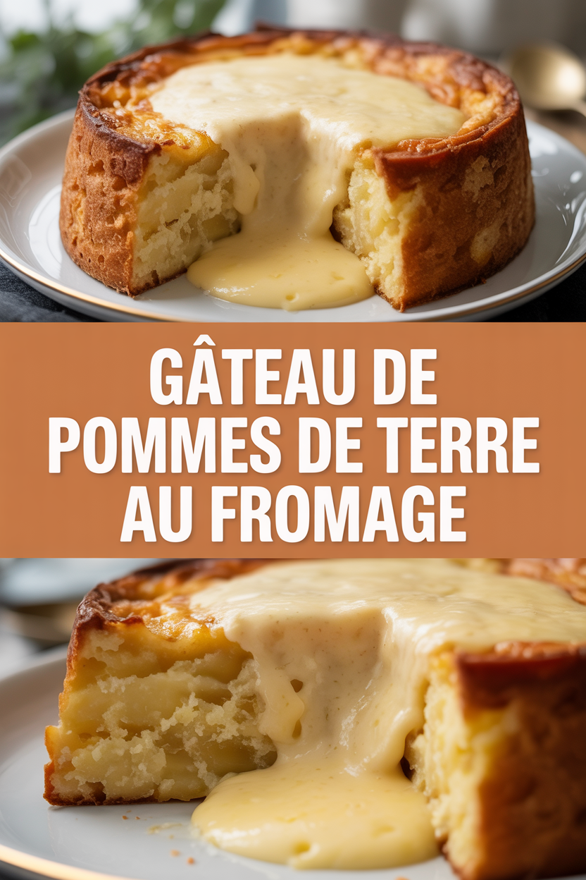Gâteau de pommes de terre au fromage