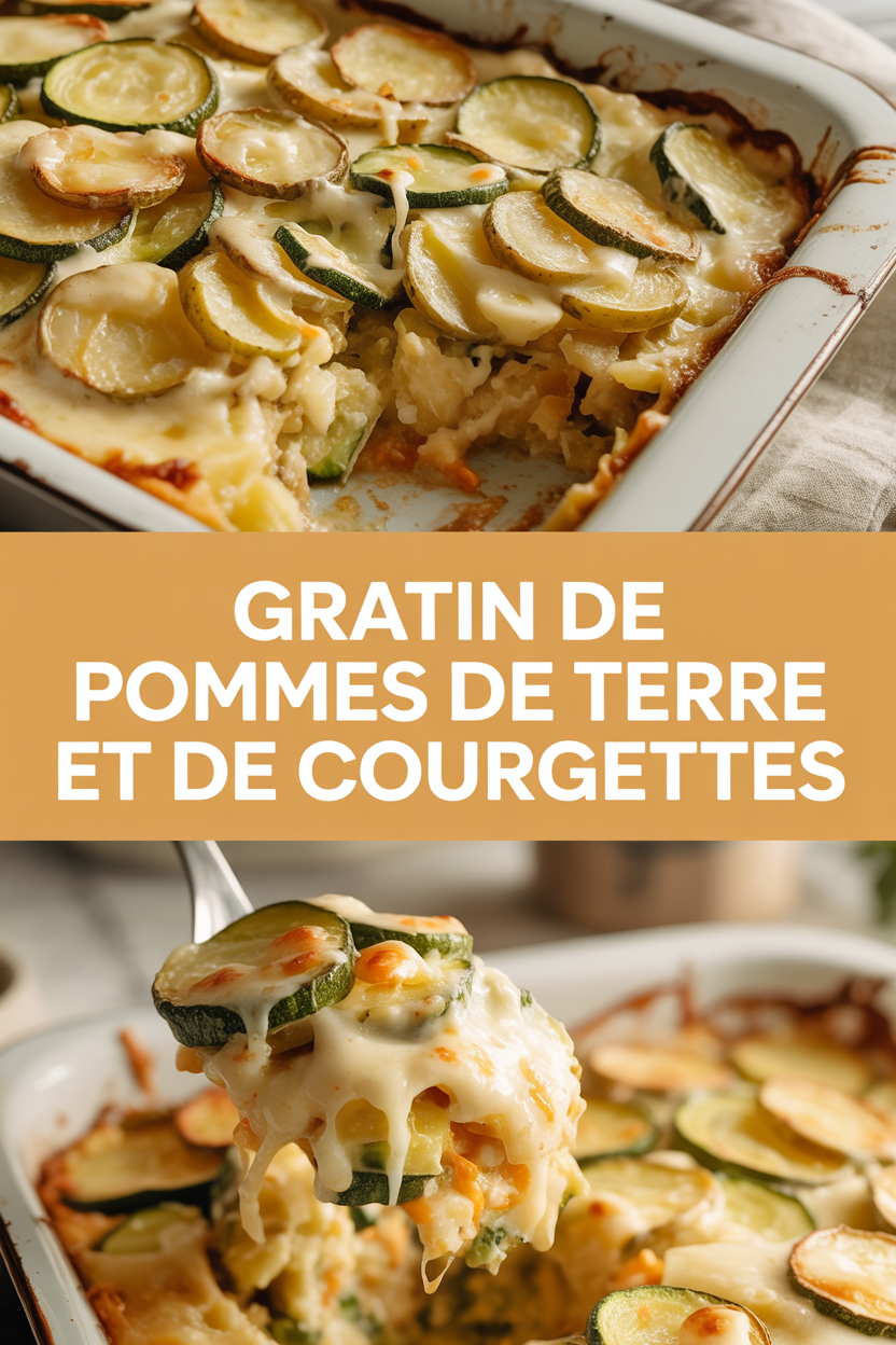 Gratin de pommes de terre et de courgettes