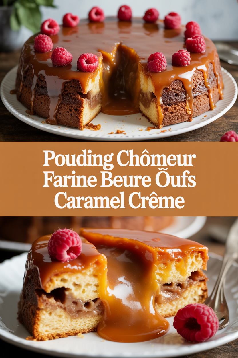Pouding chômeur du Pied de Cochon