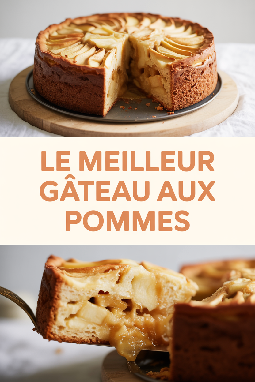 le meilleur gâteau aux pommes