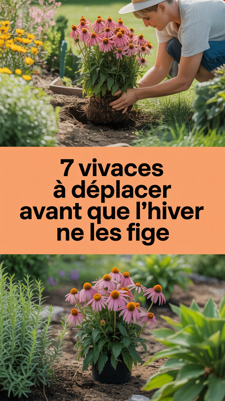 7 vivaces à déplacer avant que l’hiver ne les fige