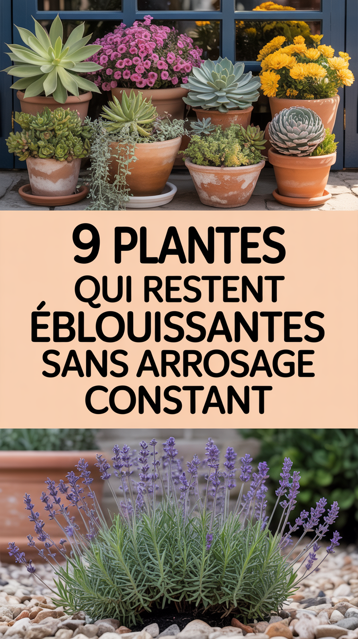 9 Plantes Qui Restent Éblouissantes Sans Arrosage Constant