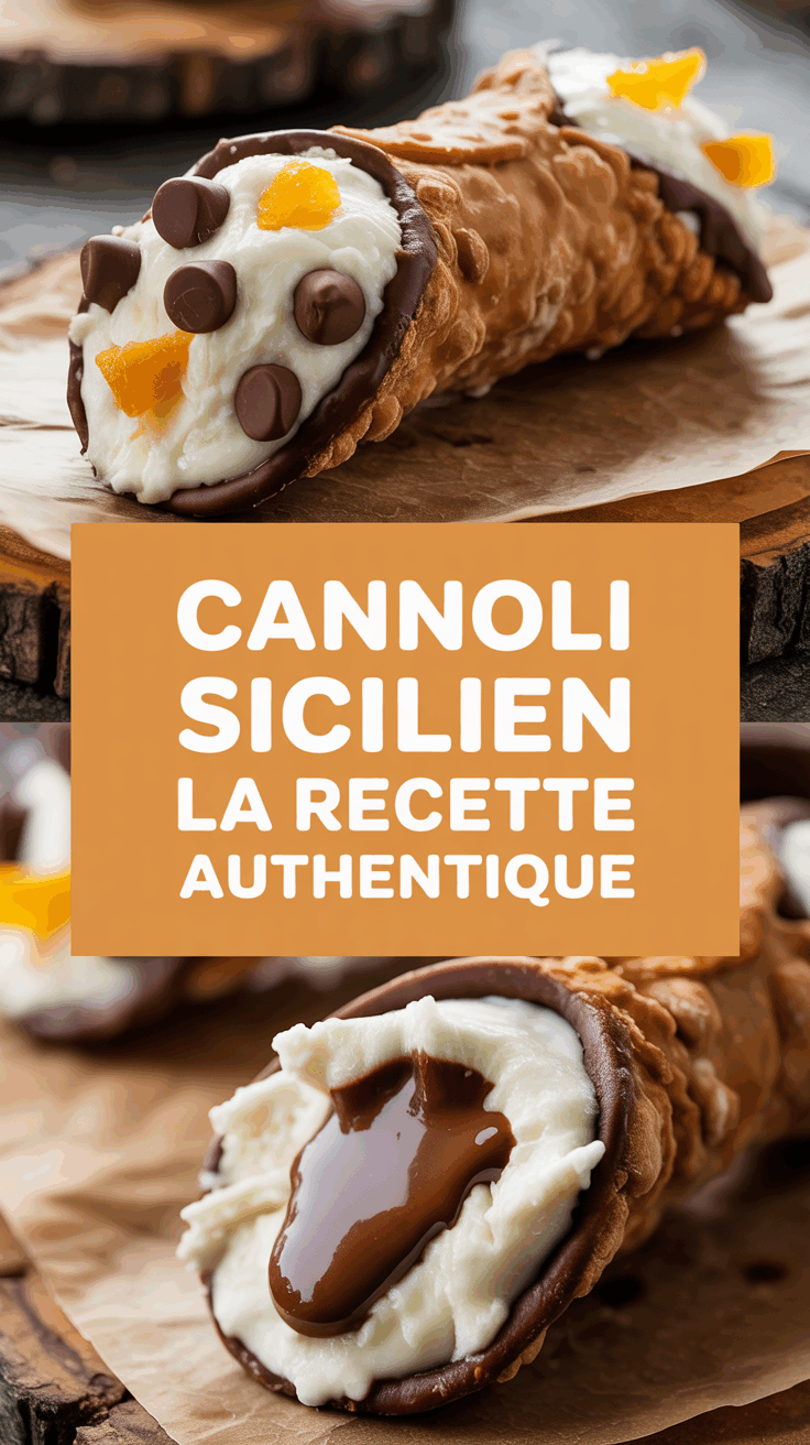 Cannoli sicilien la recette authentique