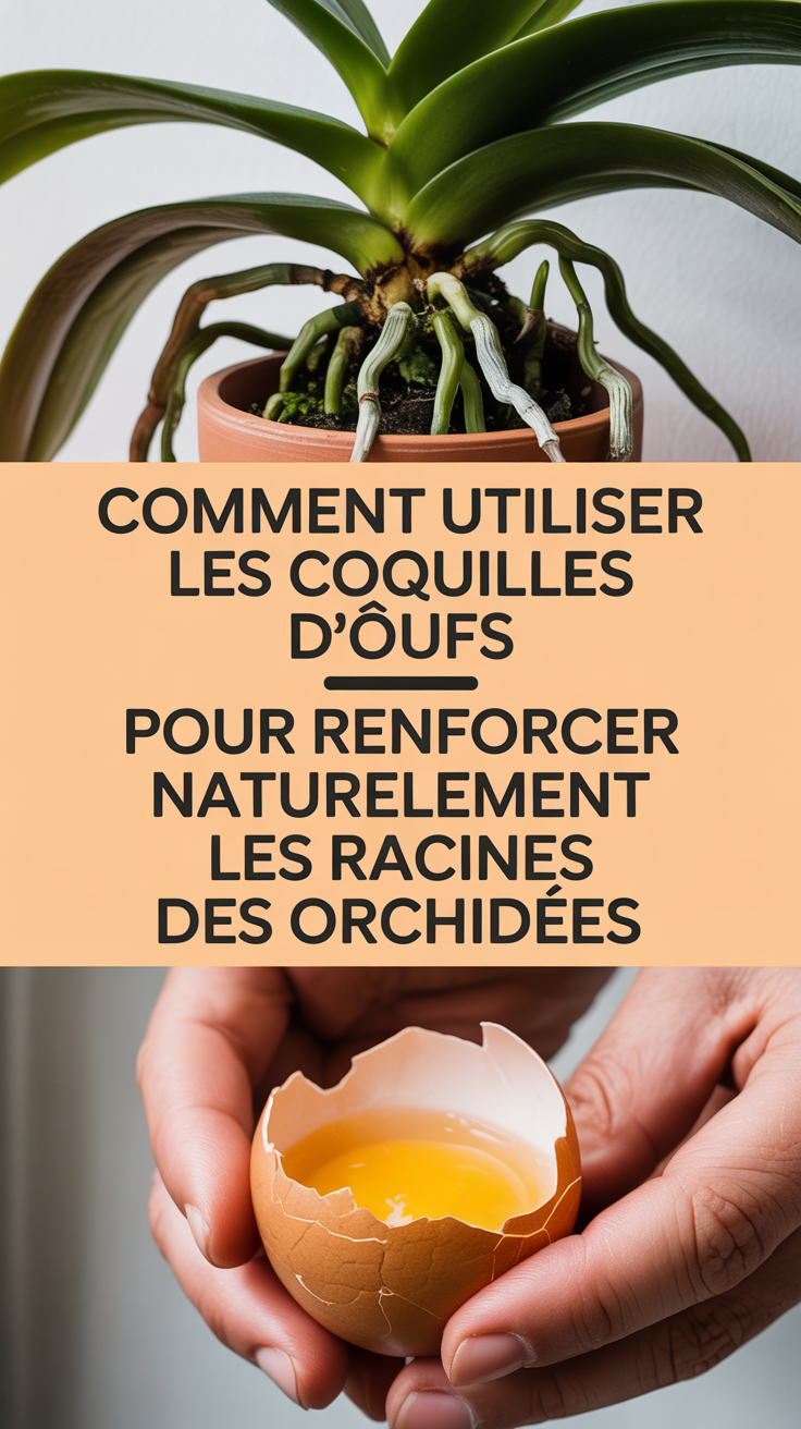 Comment Utiliser les Coquilles d&rsquo;Œufs pour Renforcer Naturellement les Racines des Orchidées