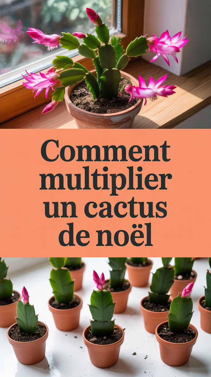 Comment multiplier un cactus de Noël