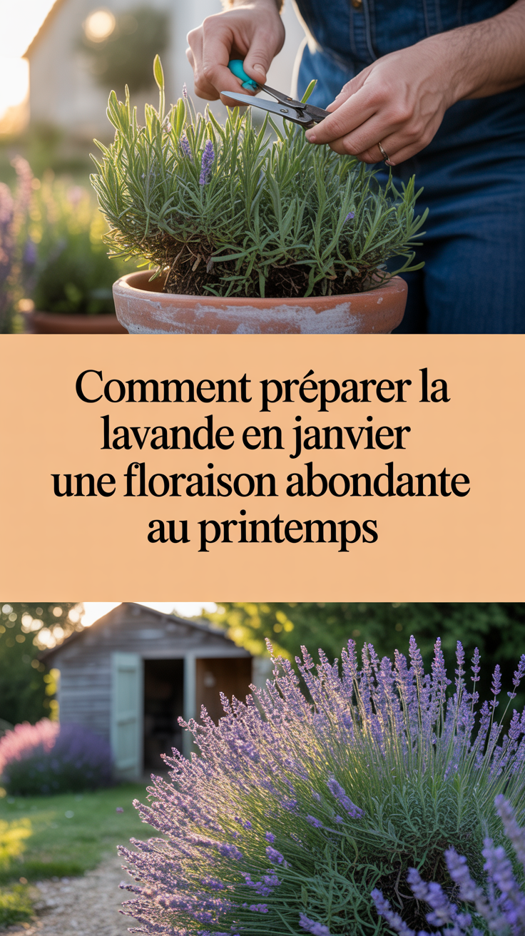 Comment préparer la lavande en janvier pour une floraison abondante au printemps