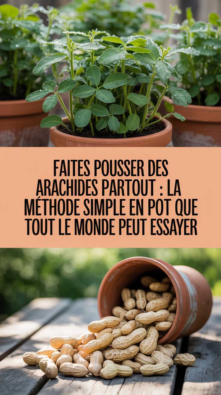 Faites pousser des arachides partout : la méthode simple en pot que tout le monde peut essayer
