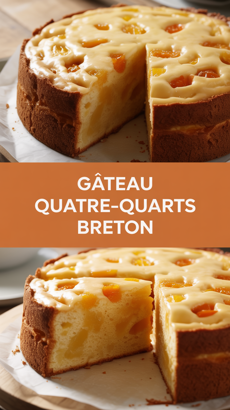 Gâteau Quatre-Quarts Breton