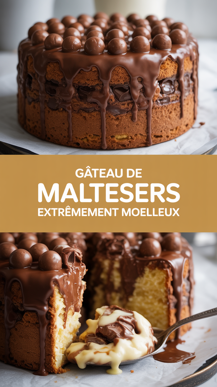 Gâteau de Maltesers extrêmement moelleux