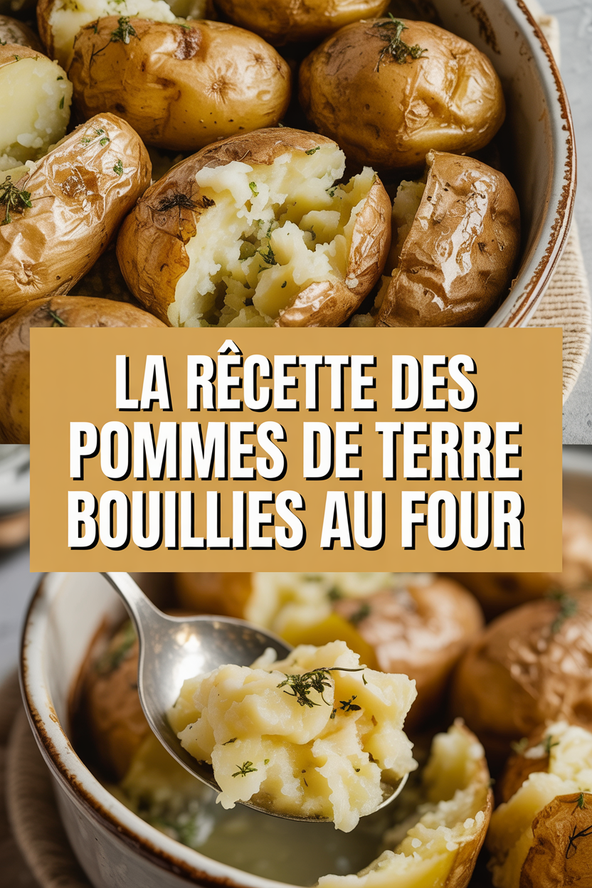 La recette des pommes de terre bouillies au four