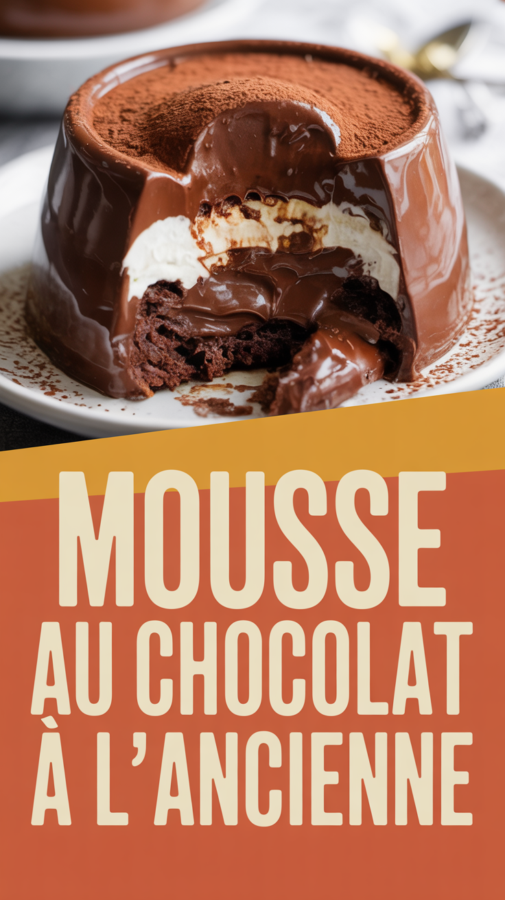 Mousse au chocolat à l’ancienne