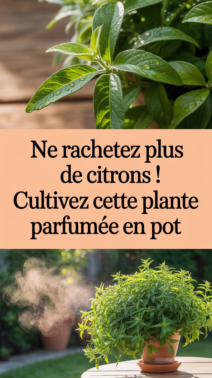 Ne Rachetez Plus de Citrons ! Cultivez Cette Plante Parfumée en Pot