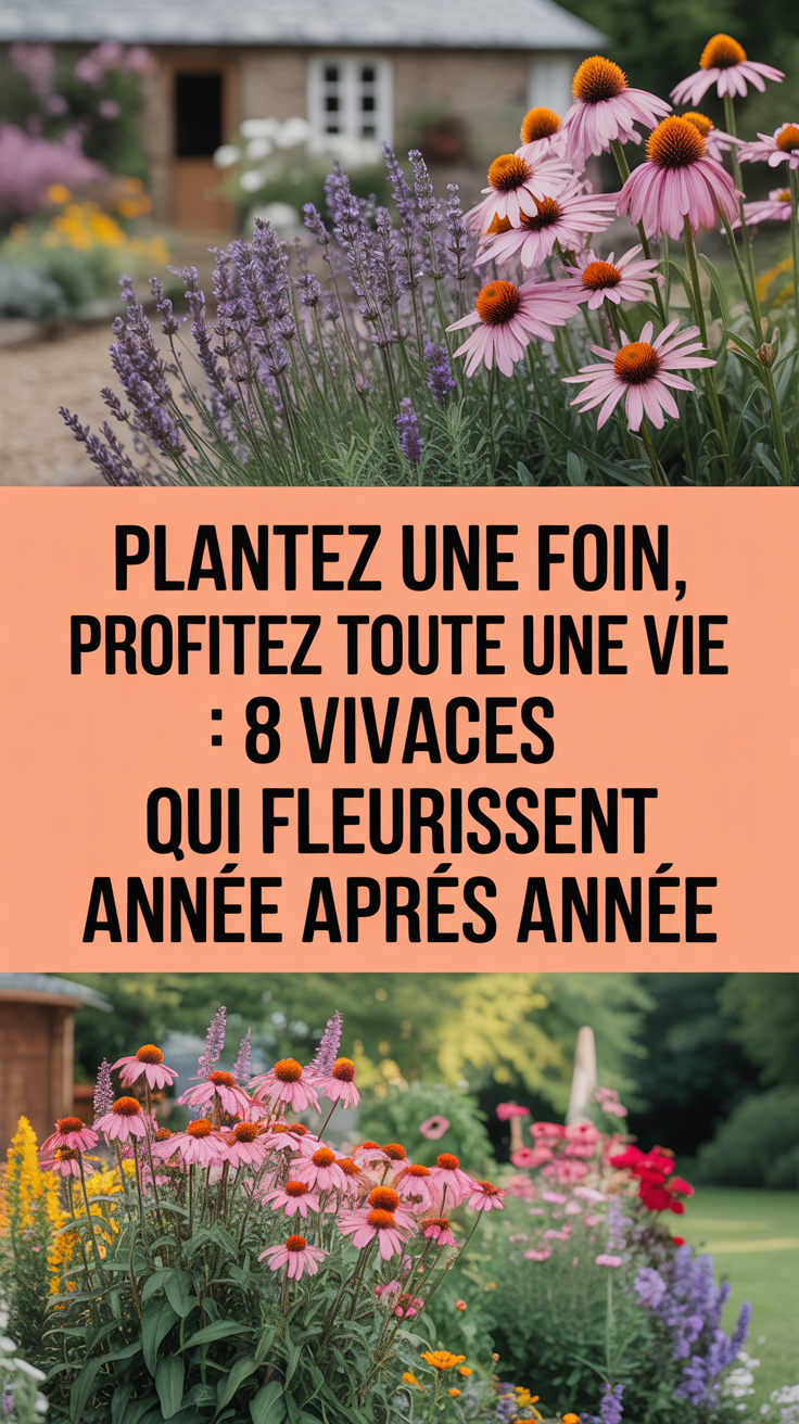 Plantez une fois, profitez toute une vie : 8 vivaces qui fleurissent année après année