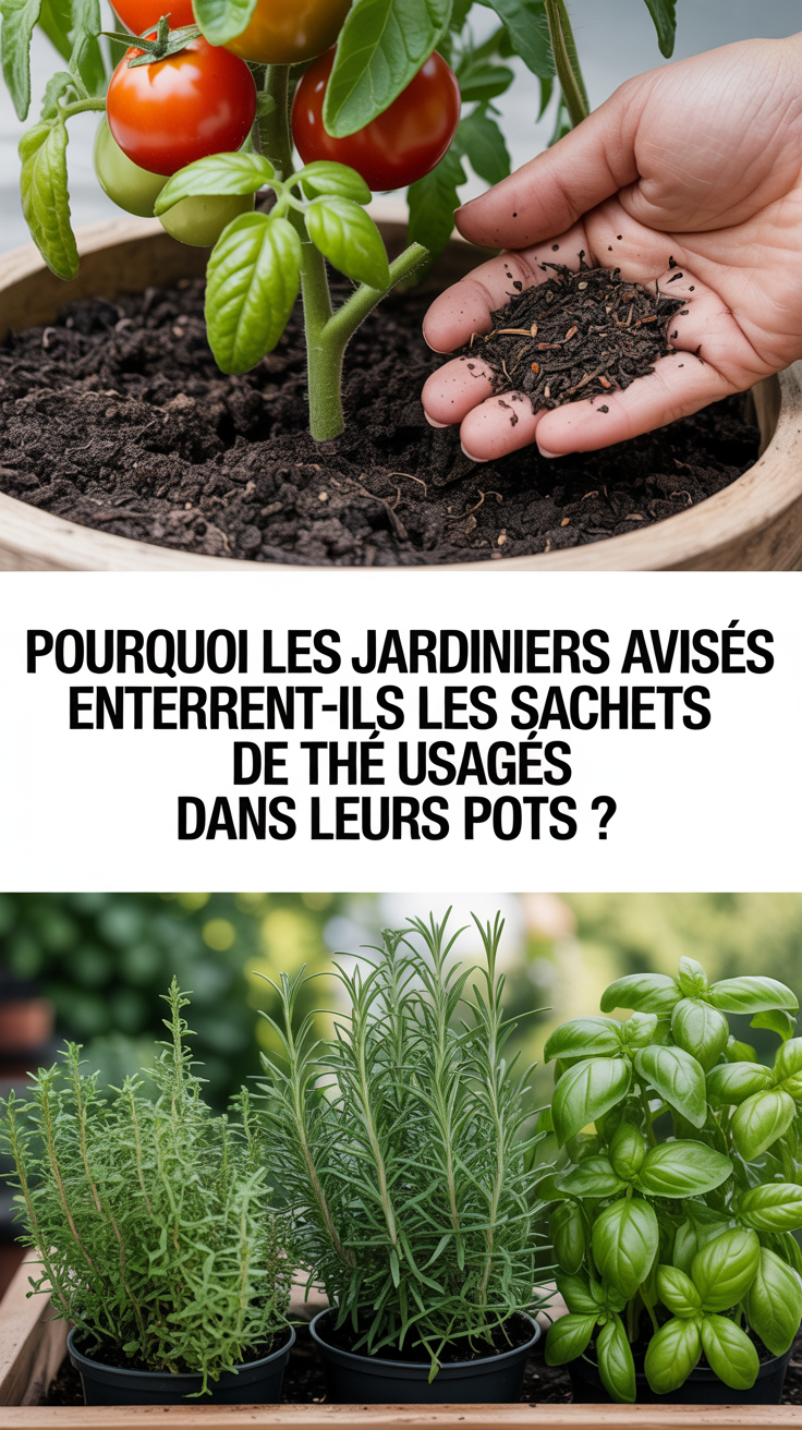 Pourquoi les jardiniers avisés enterrent-ils les sachets de thé usagés dans leurs pots ?