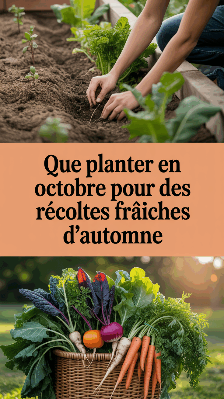 Que planter en octobre pour des récoltes fraîches d’automne