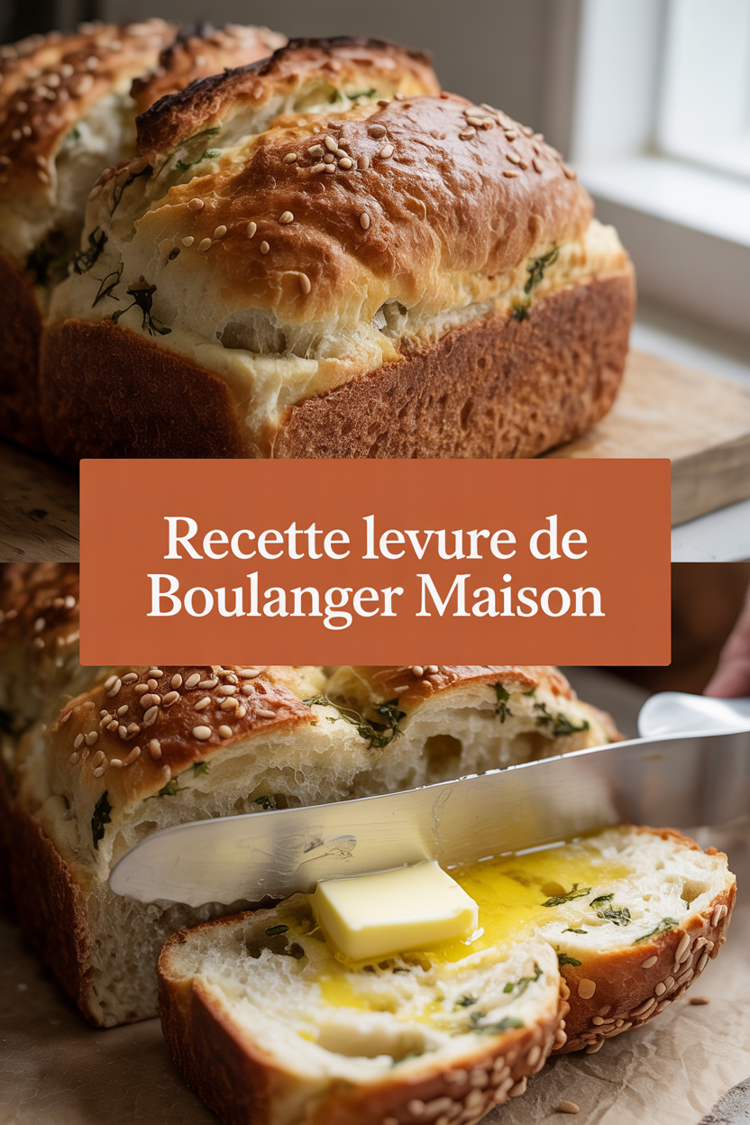 Recette levure de Boulanger Maison