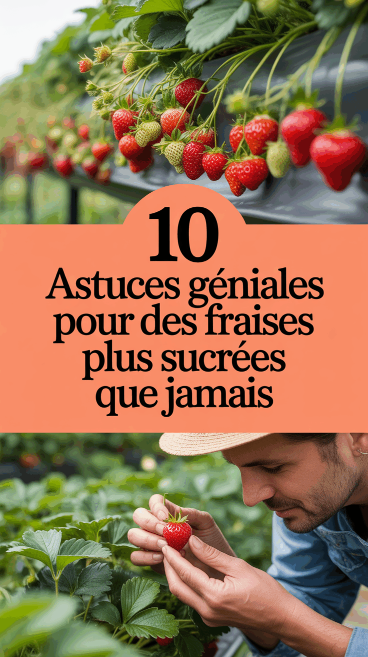 10 Astuces Géniales pour des Fraises Plus Sucrées que Jamais