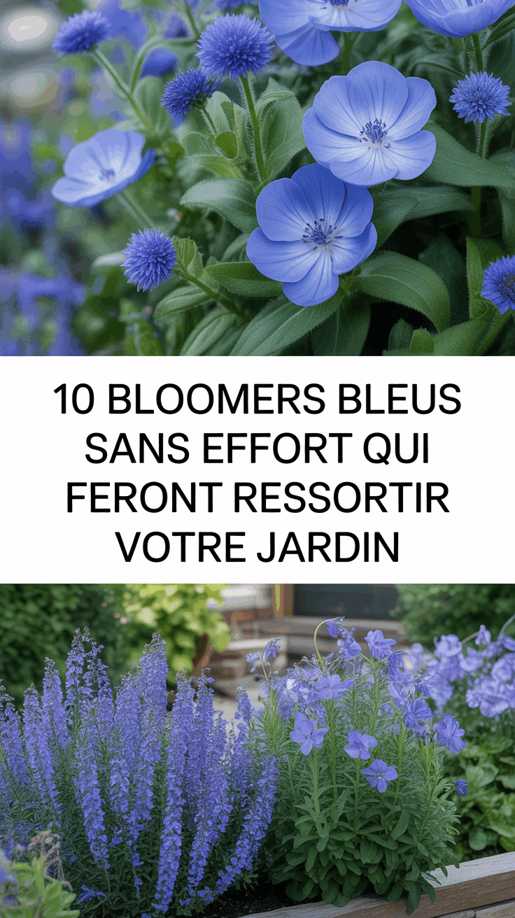10 Bloomers Bleus Sans Effort Qui Feront Ressortir Votre Jardin