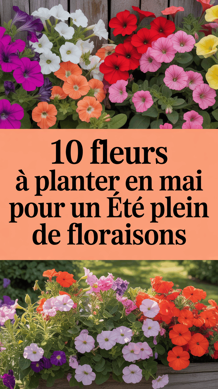 10 Fleurs à Planter en Mai pour un Été Plein de Floraisons