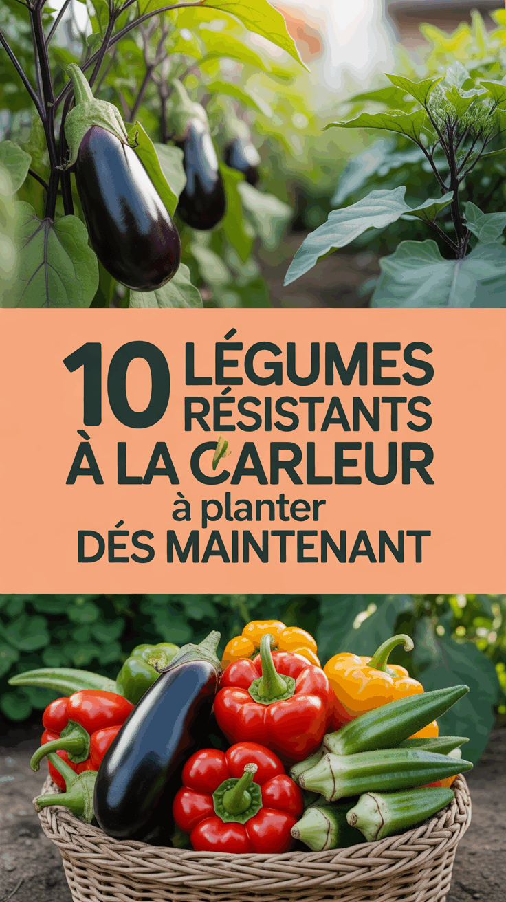 10 Légumes Résistants à la Chaleur à Planter Dès Maintenant