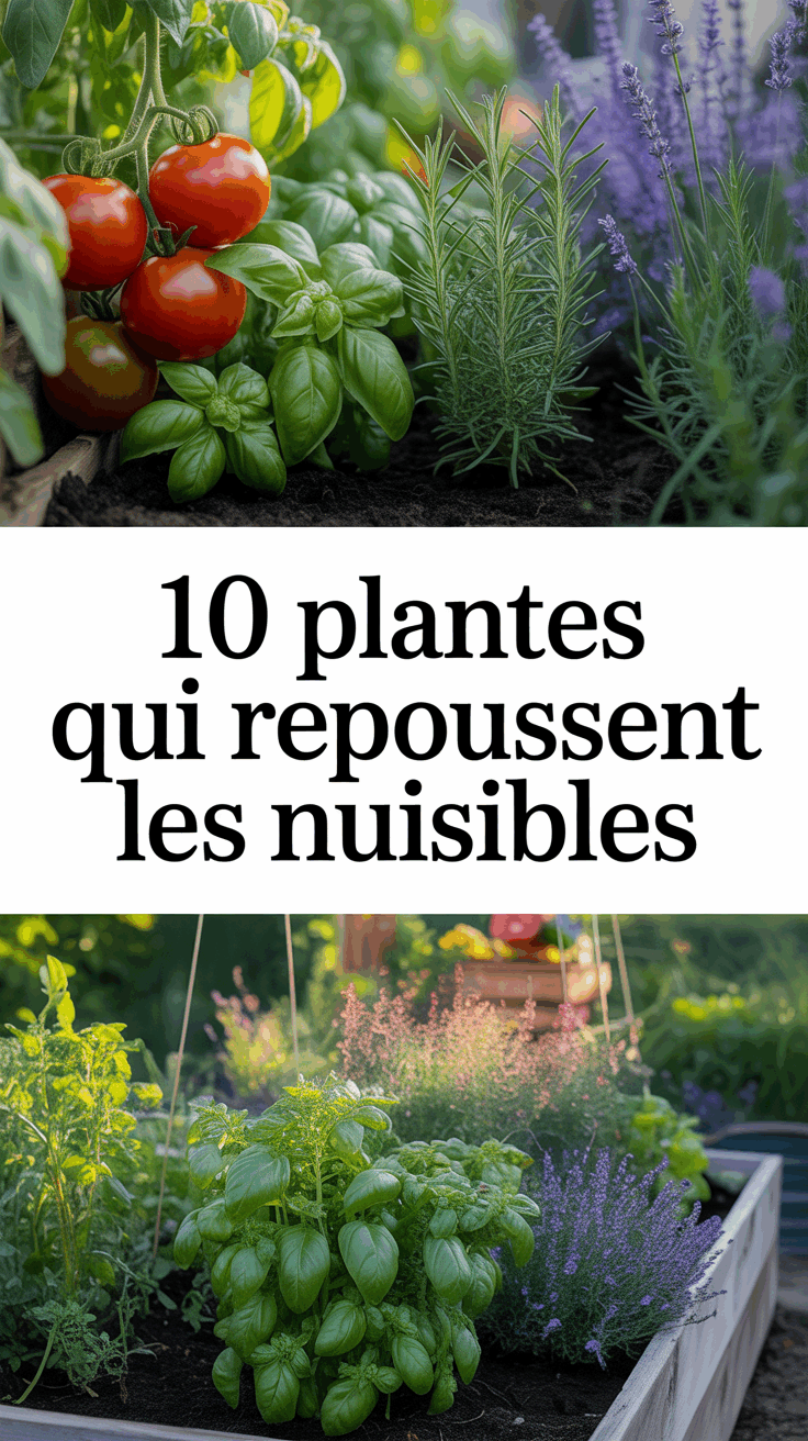 10 Plantes Qui Repoussent Les Nuisibles
