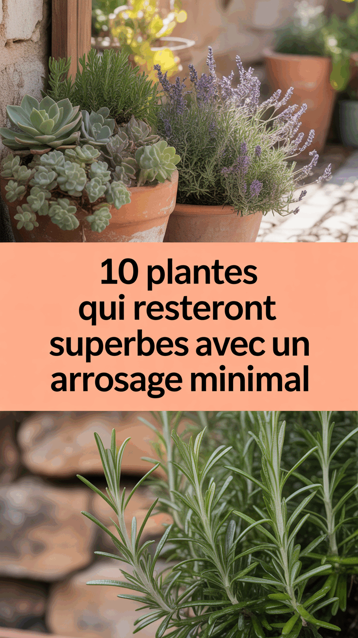10 Plantes Qui Resteront Superbes Avec Un Arrosage Minimal