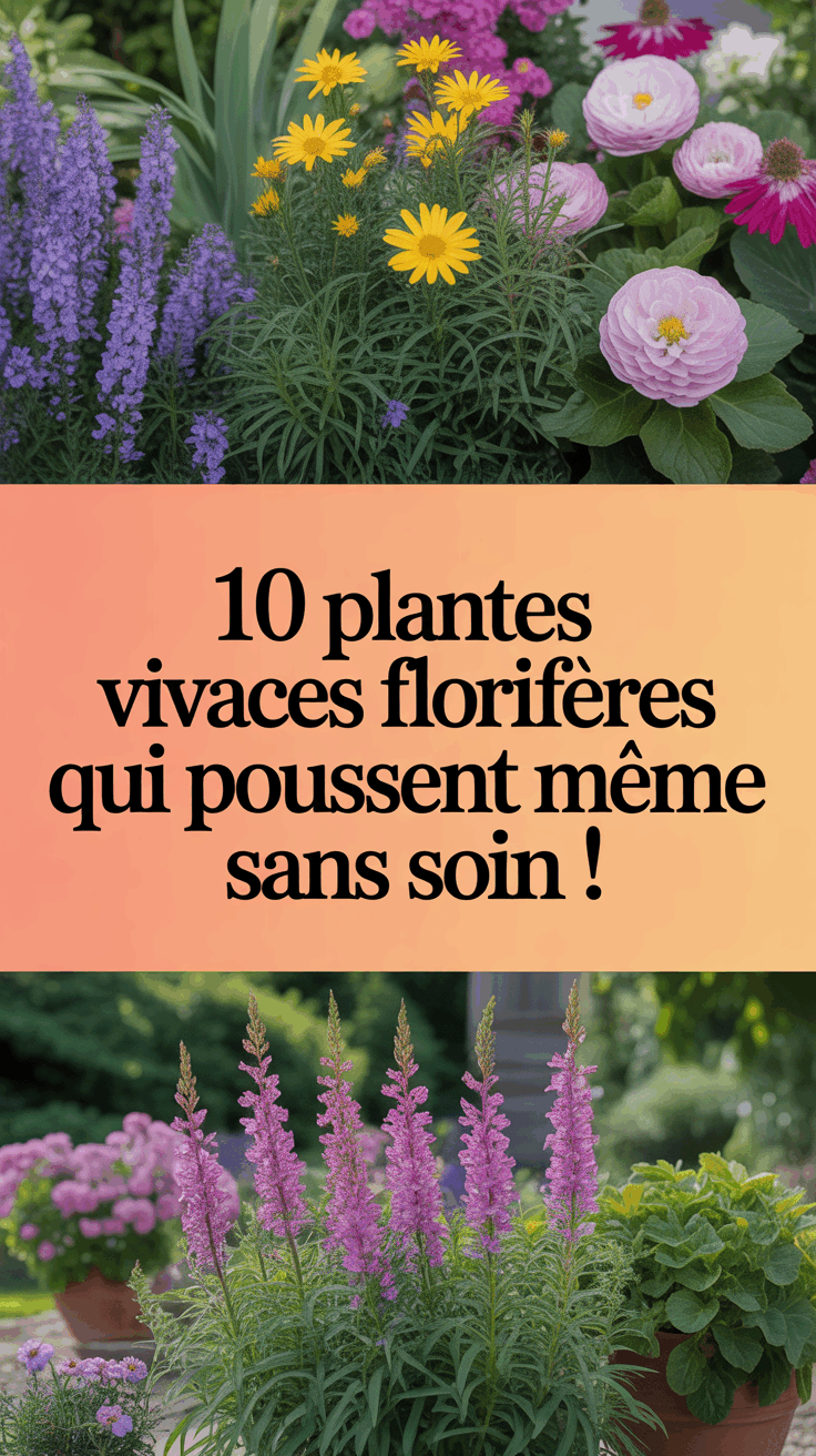 10 Plantes Vivaces Florifères Qui Poussent Même Sans Soin !