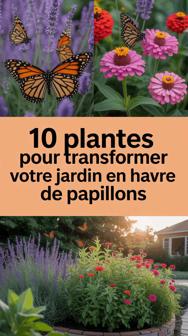 10 Plantes pour transformer votre jardin en havre de papillons
