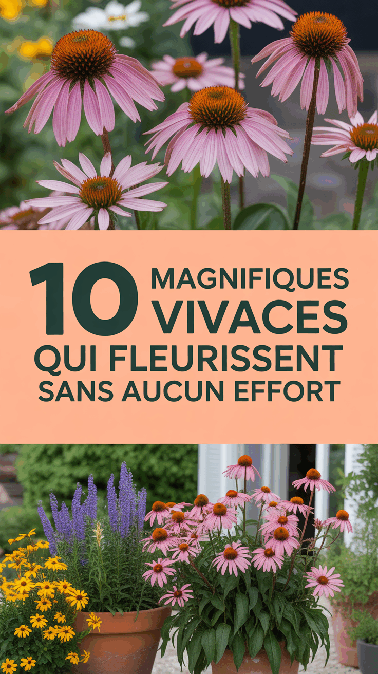 10 magnifiques vivaces qui fleurissent sans aucun effort