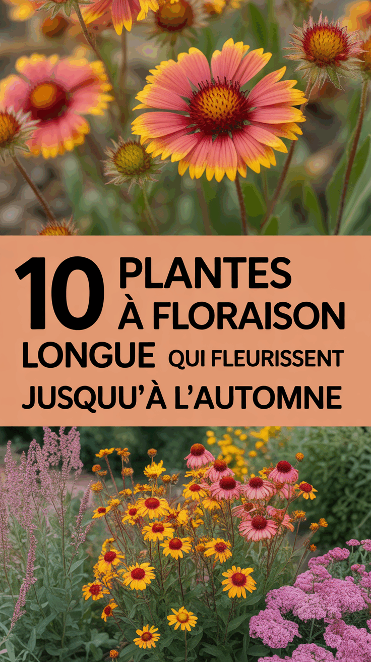 10 plantes à floraison longue qui fleurissent jusqu&rsquo;à l&rsquo;automne