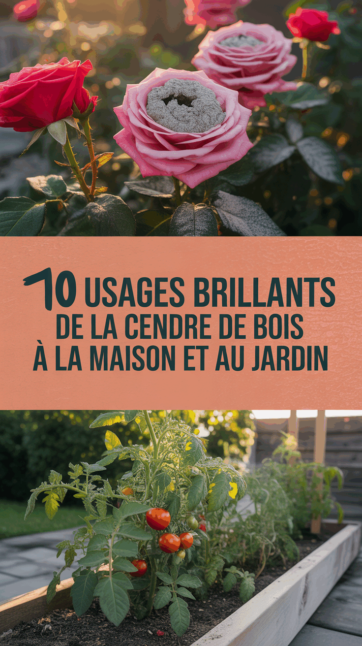 10 usages brillants de la cendre de bois à la maison et au jardin