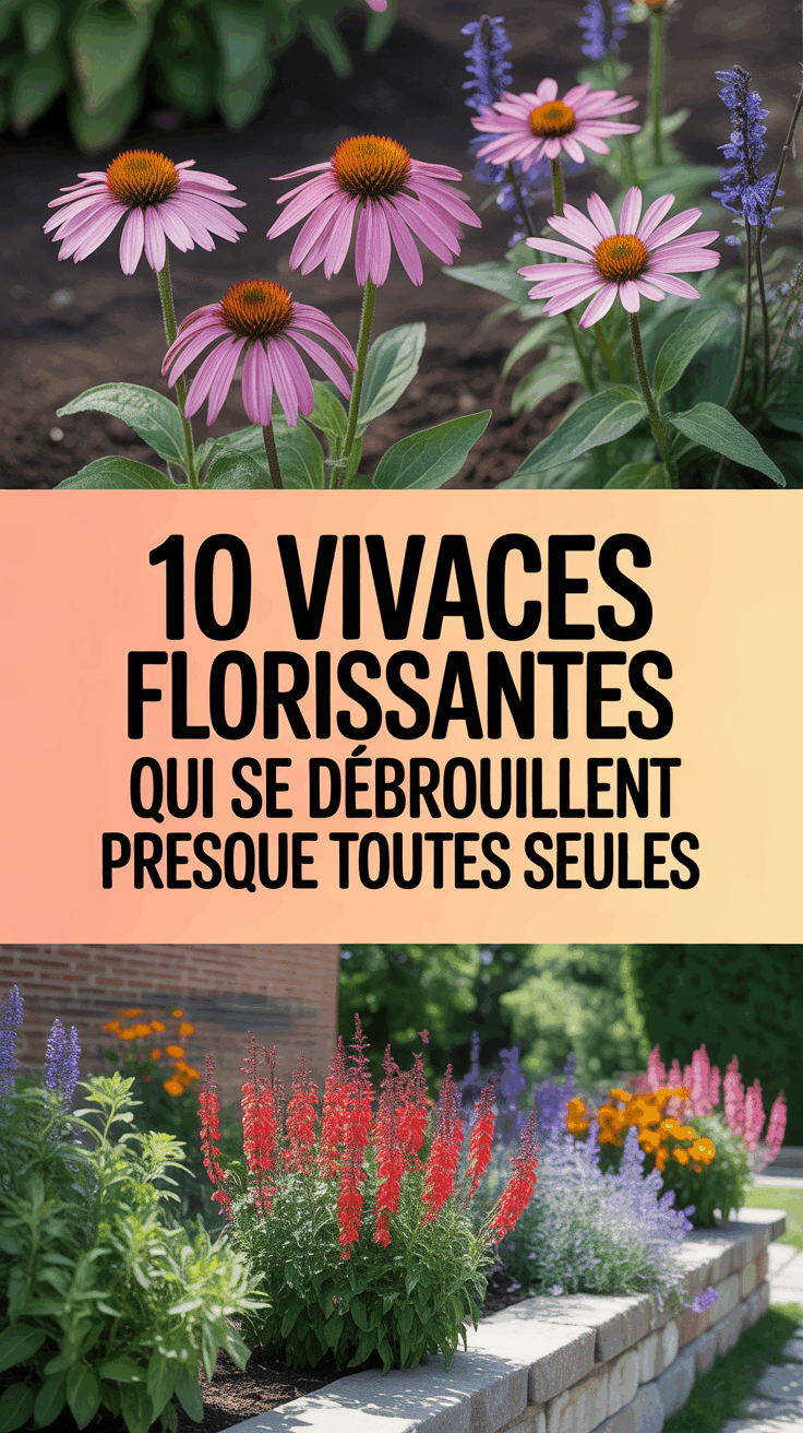 10 vivaces florissantes qui se débrouillent presque toutes seules