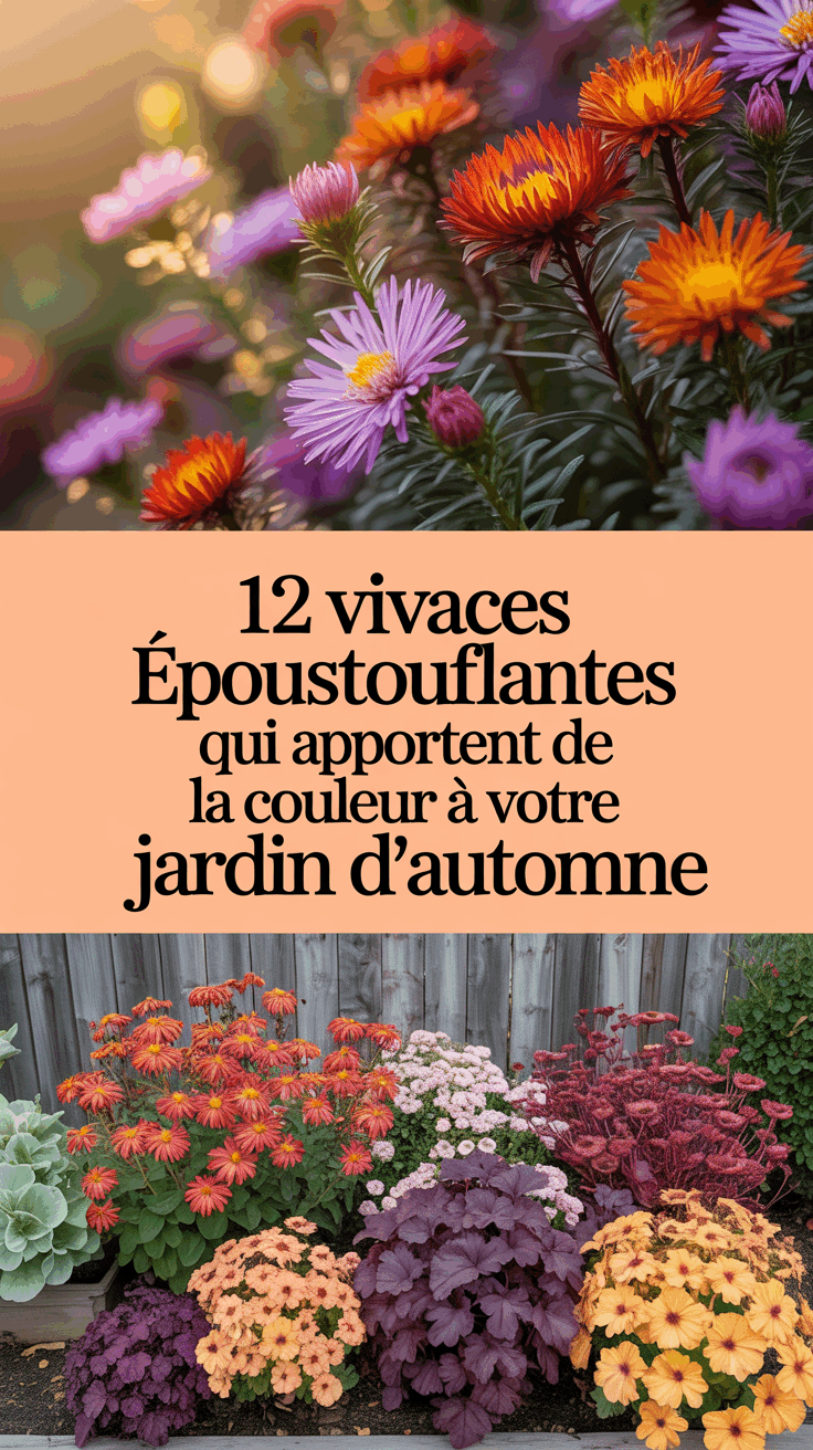 12 Vivaces Époustouflantes Qui Apportent de la Couleur à Votre Jardin d'Automne