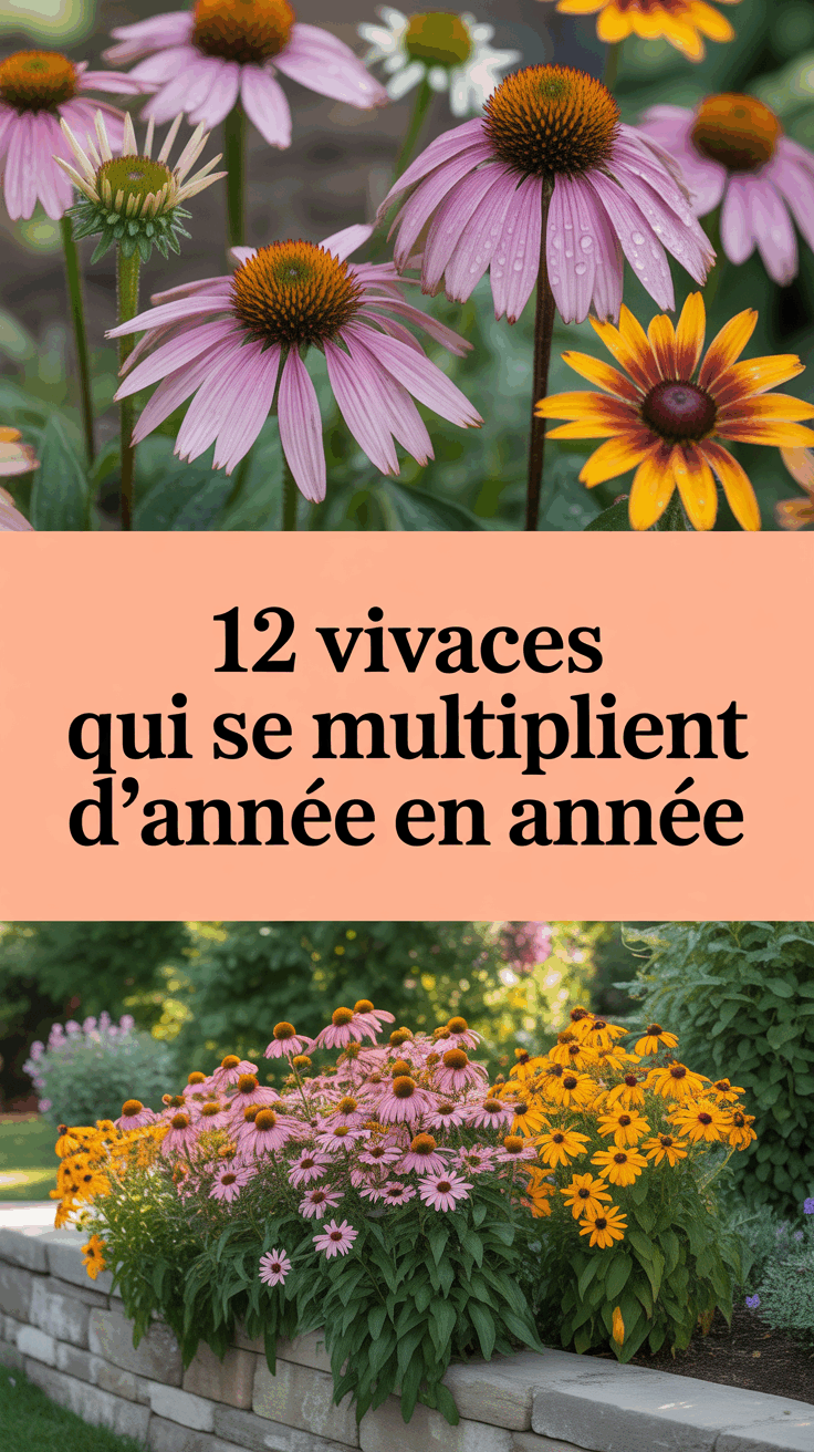 12 vivaces qui se multiplient d'année en année