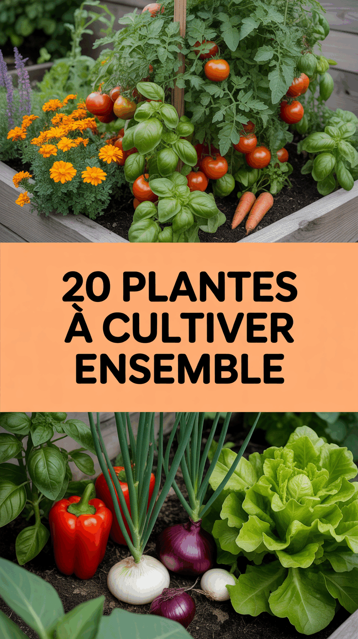 20 Plantes à Cultiver Ensemble