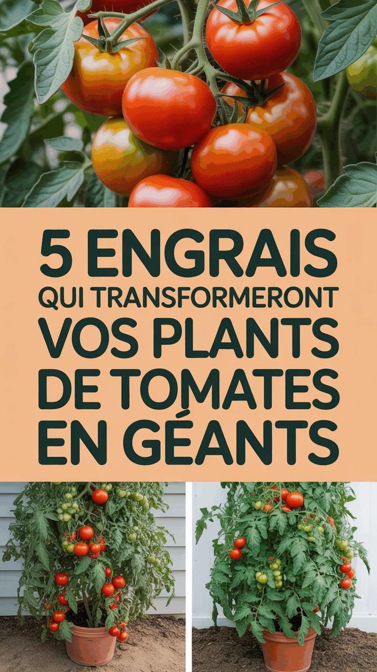 5 Engrais Qui Transformeront Vos Plants de Tomates en Géants