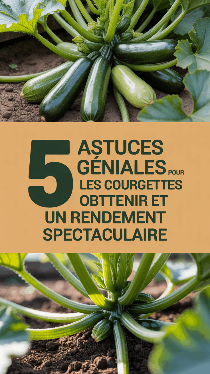 5 astuces géniales pour nourrir les courgettes et obtenir un rendement spectaculaire