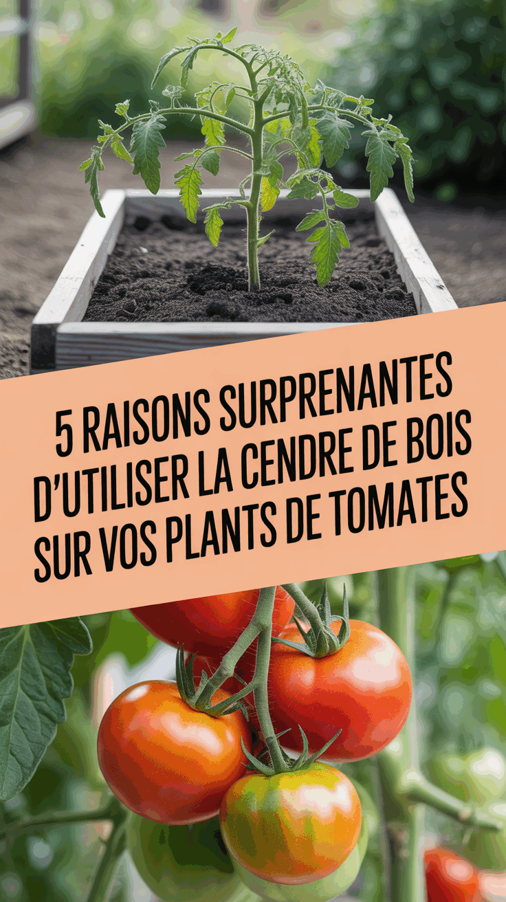 5 raisons surprenantes d’utiliser la cendre de bois sur vos plants de tomates