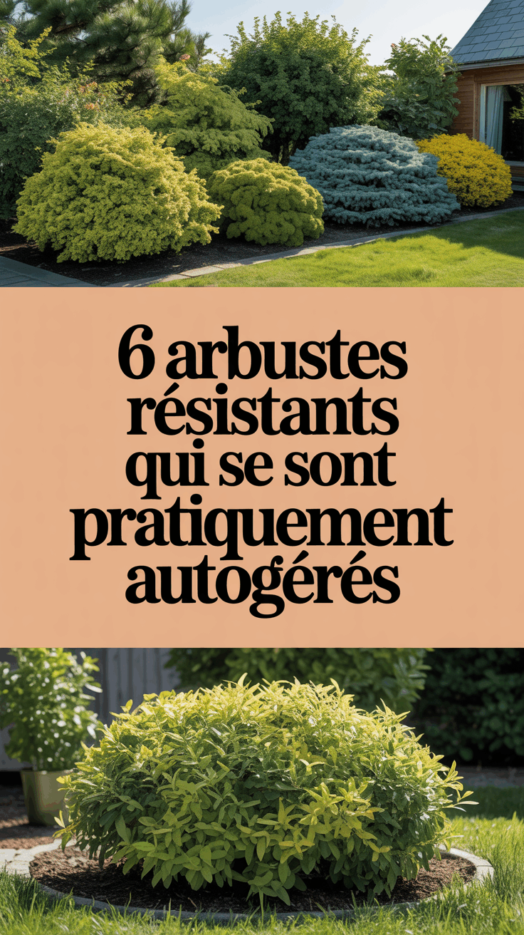 6 Arbustes Résistants Qui Se Sont Pratiquement Autogérés