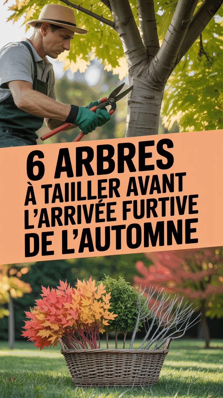 6 arbres à tailler avant l&rsquo;arrivée furtive de l&rsquo;automne
