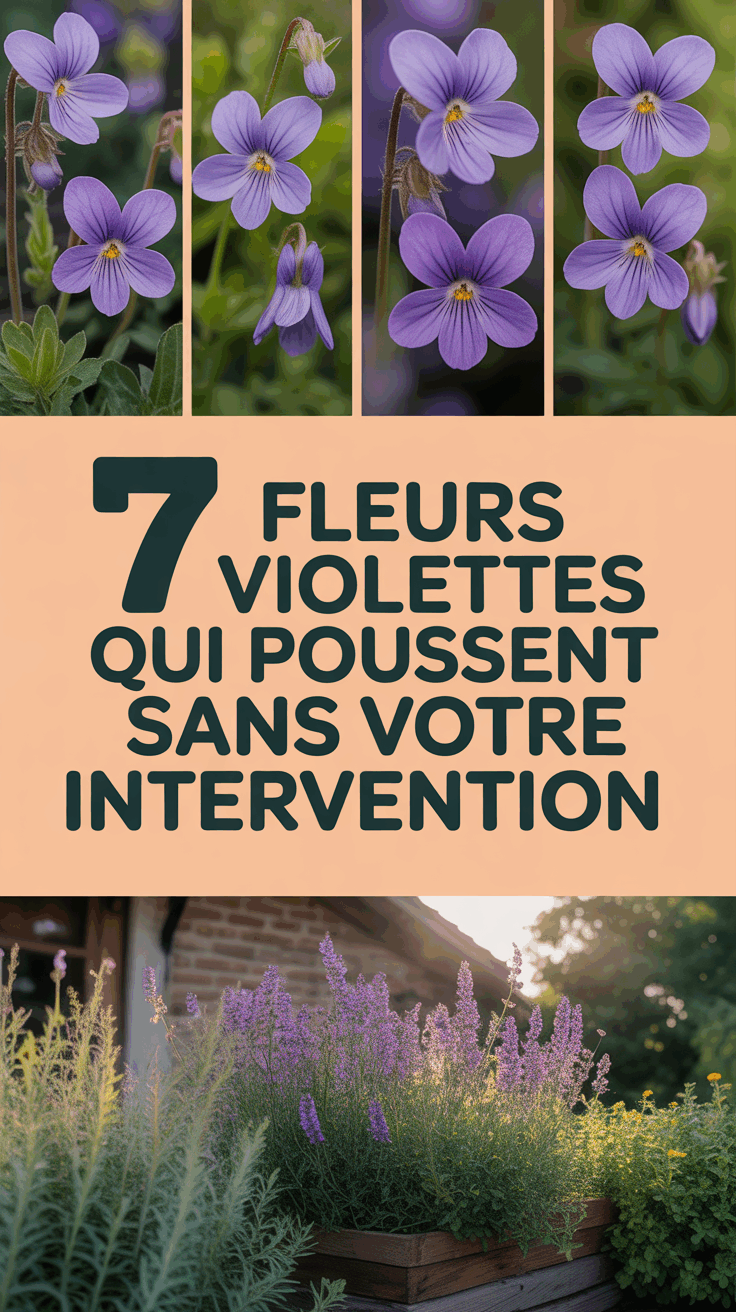 7 Fleurs Violettes Qui Poussent Sans Votre Intervention