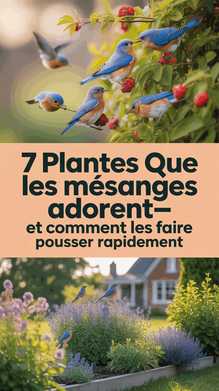 7 Plantes que les mésanges adorent—et comment les faire pousser rapidement