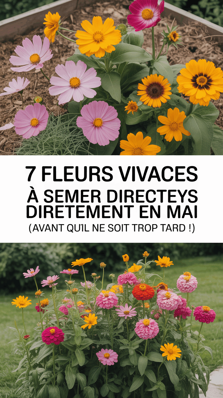 7 fleurs vivaces à semer directement en mai (avant qu&rsquo;il ne soit trop tard !)