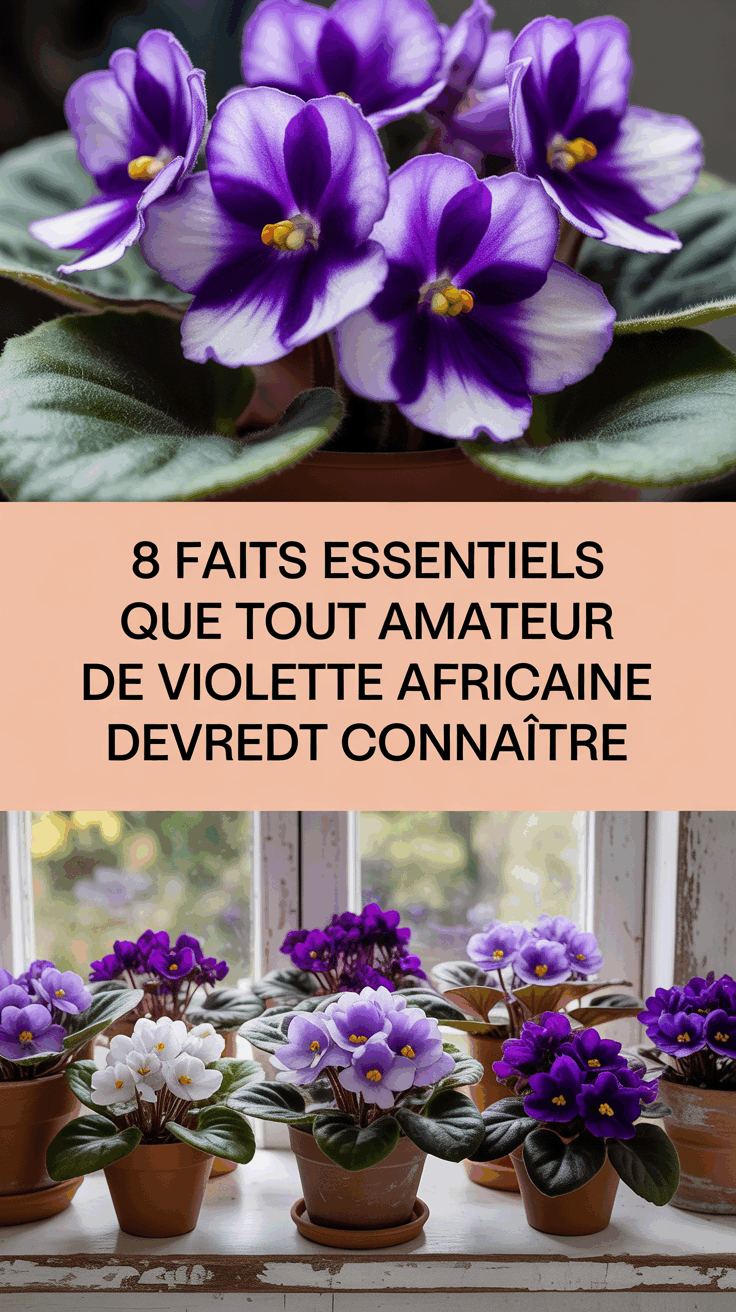 8 faits essentiels que tout amateur de violette africaine devrait connaître