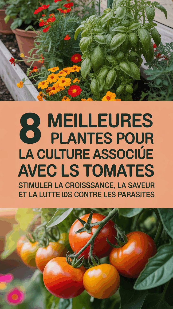 8 meilleures plantes pour la culture associée avec les tomates : stimuler la croissance, la saveur et la lutte contre les parasites