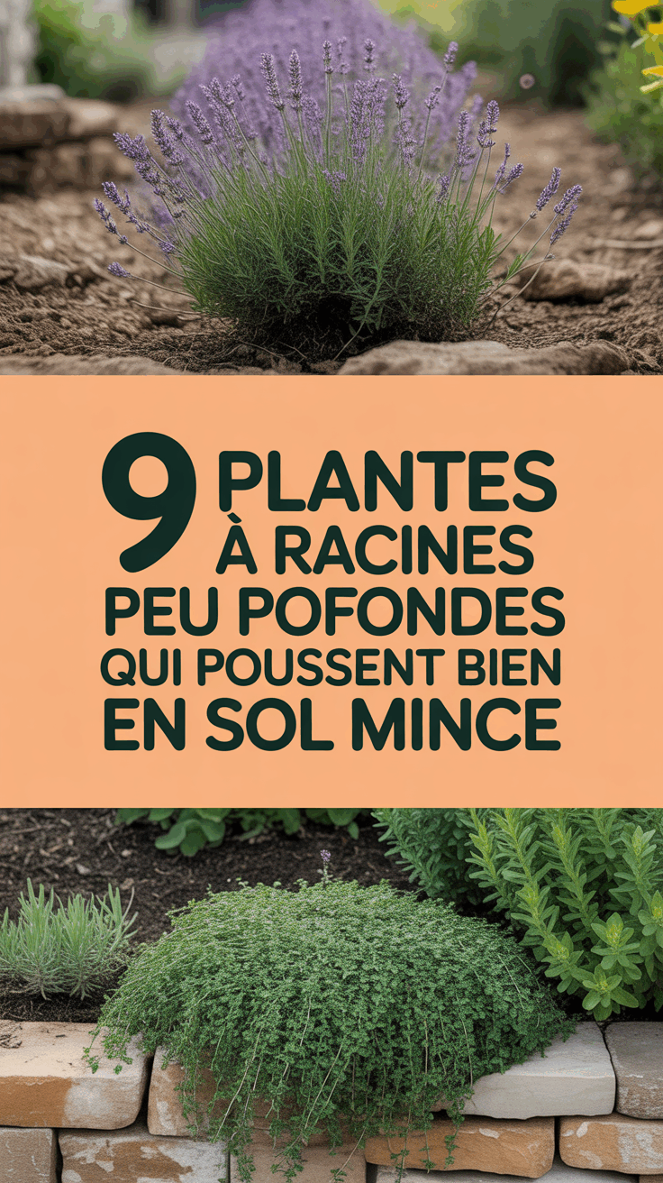 9 Plantes à Racines Peu Profondes Qui Poussent Bien en Sol Mince